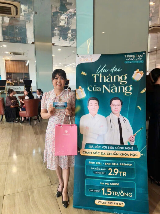 VINCY - LAN TỎA YÊU THƯƠNG, CHĂM SÓC VẺ ĐẸP PHỤ NỮ VIỆT TẠI CAPELLA GALLERY HALL 6 Vincy cũng xin cảm ơn tất cả quý khách hàng đã tin tưởng và đồng hành cùng Vincy trong suốt thời gian qua